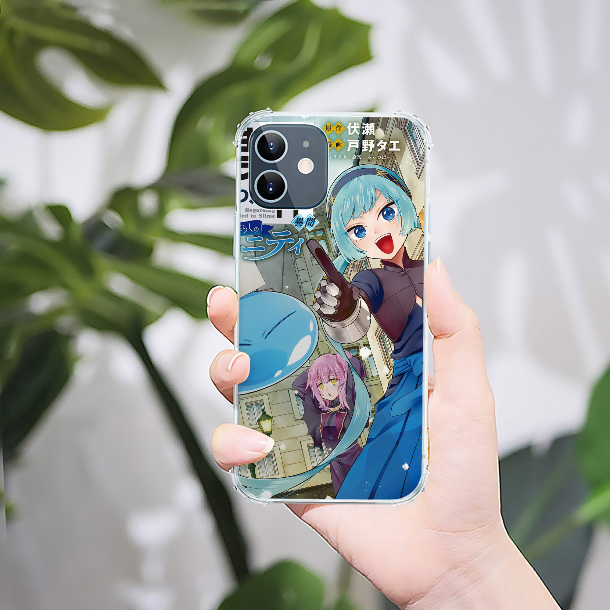 （画像用） 転スラ Regarding Reincarnated to Slime 【iPhone 12シリーズ対応】透明スマホケース（クリアソフトケース）
